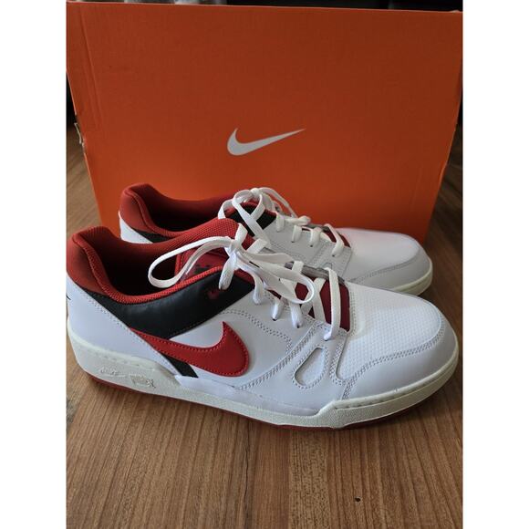 Size 13 - Nike Full Force Low Mystic Red - Picture 1 of 6